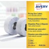 Pakningsbilde: Avery Zweckform etiketter, Artikkel:  PLR1226, Format: 26 x 12 mm, Innhold: 15 000 etiketter / 10 ruller, 1 500 etiketter/rull?