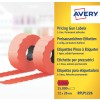 Pakningsbilde: Avery Zweckform etiketter, artikkel: RPLP1226, format: 26 x 12 mm, innhold: 15.000 etiketter / 10 ruller, 1.500 etiketter/rull.